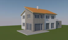 Musterhaus Pult D