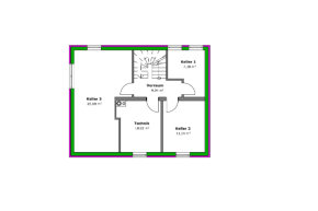 Betz Bau HT  -  Kompakt C Grundriss KG