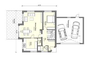 Betz Bau HT  -  Familie A Grundriss EG