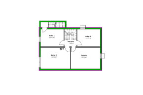 Betz Bau HT  -  Familie B Grundriss KG