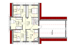 Betz Bau HT  -  Familie C Grundriss DG
