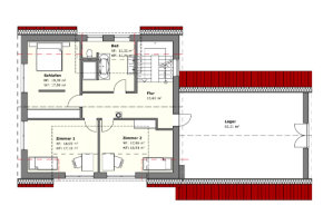 Betz Bau HT  -  Familie D Grundriss DG
