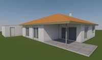 Betz Bau HT  -  Bungalow B Ansicht