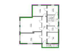 Betz Bau HT  -  Bungalow B Grundriss KG