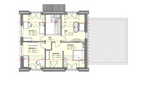 Betz Bau HT  -  Modern C Grundriss DG