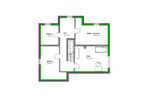 Betz Bau HT  -  Modern D Grundriss KG