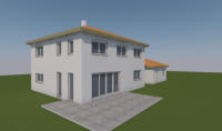 Betz Bau HT  -  Villa C Ansicht