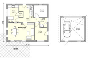 Betz Bau HT  -  Villa C Grundriss EG